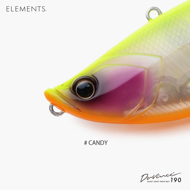 ELEMENTS ルアー|Davinci 190|機能と美を追求した唯一無二のスイムベイト（ダヴィンチ）|POND original通販