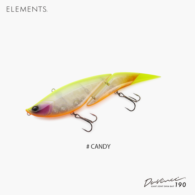 ELEMENTS ルアー|Davinci 190|機能と美を追求した唯一無二のスイムベイト（ダヴィンチ）|POND original通販