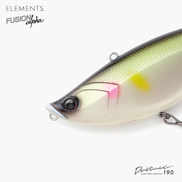 ELEMENTS ルアー|Davinci 190|機能と美を追求した唯一無二のスイムベイト（ダヴィンチ）|POND original通販