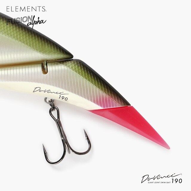 ELEMENTS ルアー|Davinci 190|機能と美を追求した唯一無二のスイムベイト（ダヴィンチ）|POND original通販