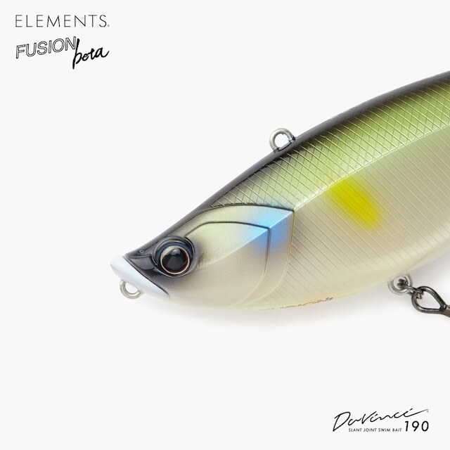 ELEMENTS ルアー|Davinci 190|機能と美を追求した唯一無二のスイムベイト（ダヴィンチ）|POND original通販
