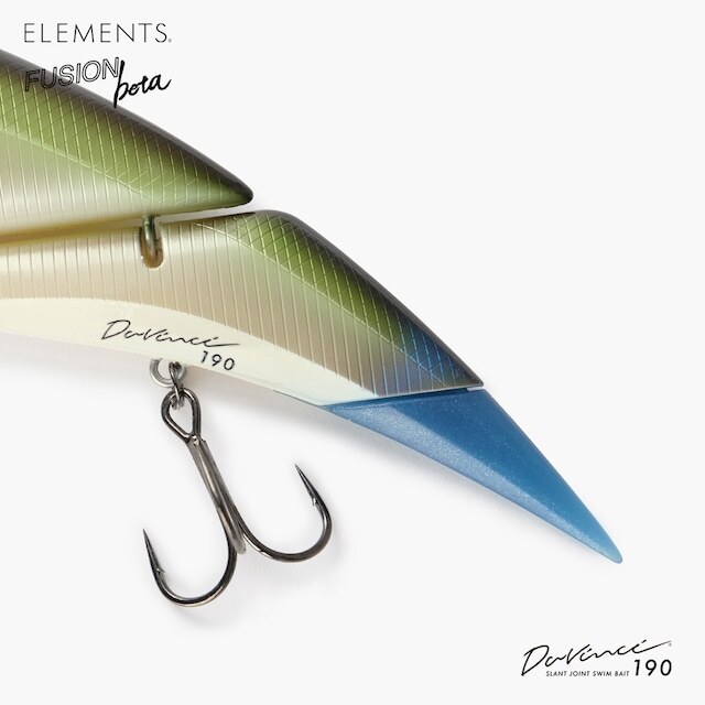 ELEMENTS ルアー|Davinci 190|機能と美を追求した唯一無二のスイムベイト（ダヴィンチ）|POND original通販