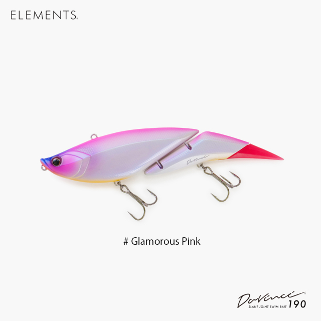 ELEMENTS ルアー|Davinci 190|機能と美を追求した唯一無二のスイムベイト（ダヴィンチ）|POND original通販