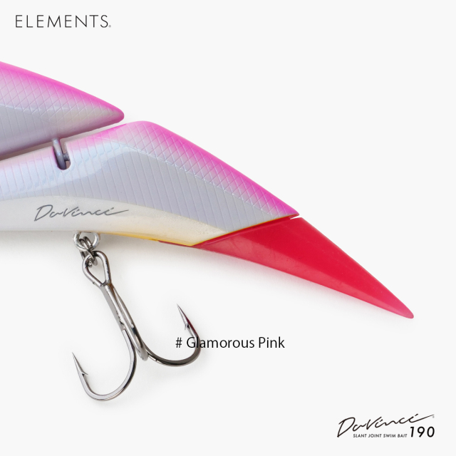 ELEMENTS ルアー|Davinci 190|機能と美を追求した唯一無二のスイムベイト（ダヴィンチ）|POND original通販