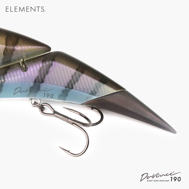 ELEMENTS ルアー|Davinci 190|機能と美を追求した唯一無二のスイムベイト（ダヴィンチ）|POND original通販