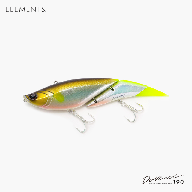 ELEMENTS ルアー|Davinci 190|機能と美を追求した唯一無二のスイムベイト（ダヴィンチ）|POND original通販