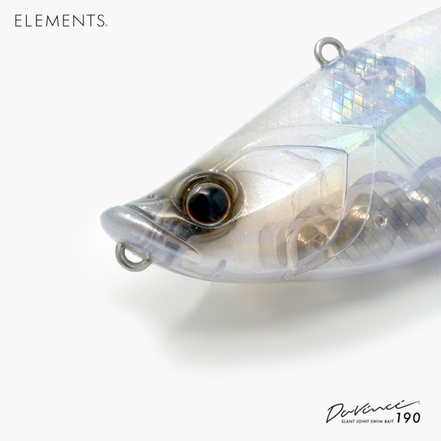 ELEMENTS ルアー|Davinci 190|機能と美を追求した唯一無二のスイムベイト（ダヴィンチ）|POND original通販
