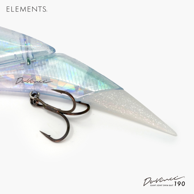 ELEMENTS ルアー|Davinci 190|機能と美を追求した唯一無二のスイムベイト（ダヴィンチ）|POND original通販