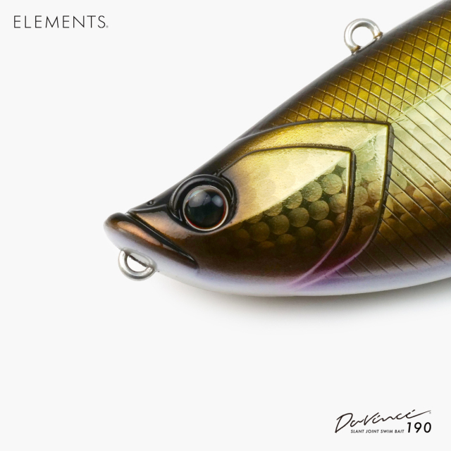 ELEMENTS ルアー|Davinci 190|機能と美を追求した唯一無二のスイムベイト（ダヴィンチ）|POND original通販
