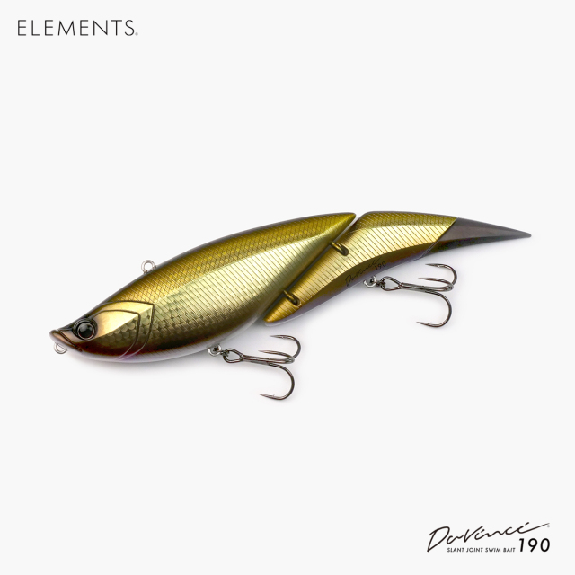 ELEMENTS ルアー|Davinci 190|機能と美を追求した唯一無二のスイムベイト（ダヴィンチ）|POND original通販