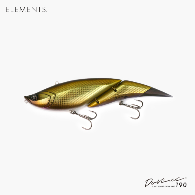 ELEMENTS ルアー|Davinci 190|機能と美を追求した唯一無二のスイムベイト（ダヴィンチ）|POND original通販