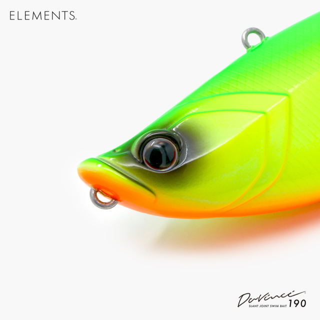 ELEMENTS ルアー|Davinci 190|機能と美を追求した唯一無二のスイムベイト（ダヴィンチ）|POND original通販