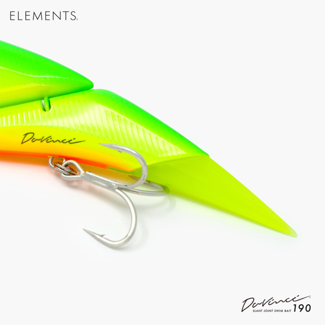 ELEMENTS ルアー|Davinci 190|機能と美を追求した唯一無二のスイムベイト（ダヴィンチ）|POND original通販