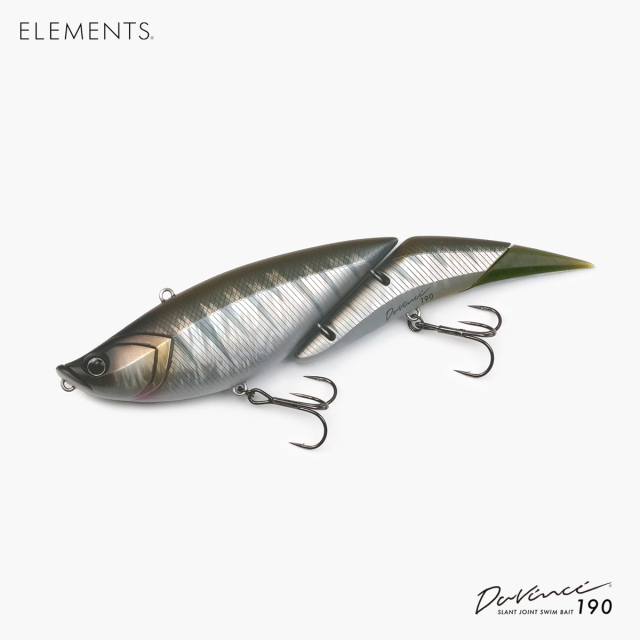 ELEMENTS ルアー|Davinci 190|機能と美を追求した唯一無二のスイムベイト（ダヴィンチ）|POND original通販