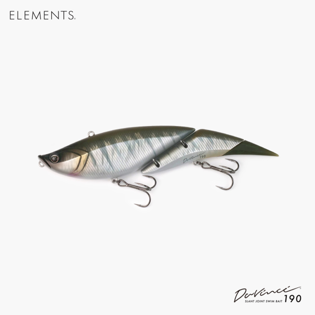 ELEMENTS ルアー|Davinci 190|機能と美を追求した唯一無二のスイムベイト（ダヴィンチ）|POND original通販