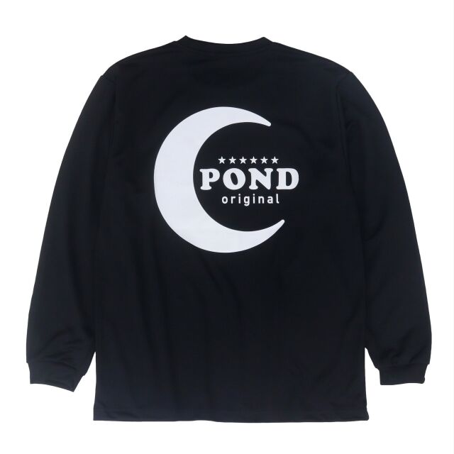 POND original 定番カラーロンT 【ドライ素材】