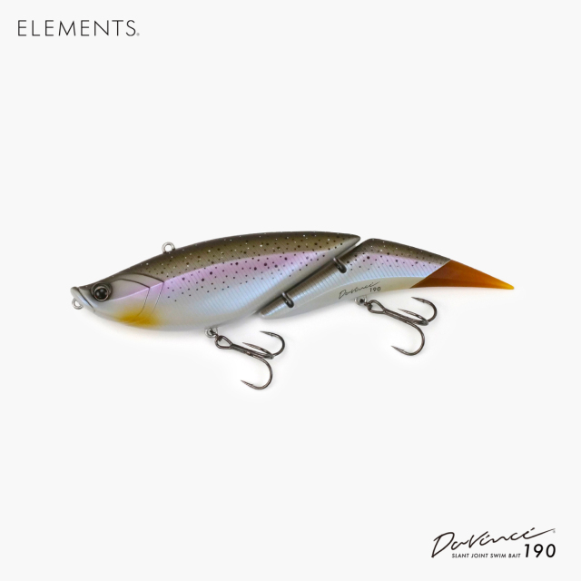 ELEMENTS ルアー|Davinci 190|機能と美を追求した唯一無二のスイムベイト（ダヴィンチ）|POND original通販