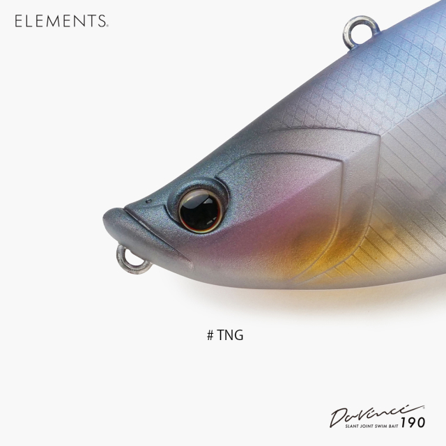 ELEMENTS ルアー|Davinci 190|機能と美を追求した唯一無二のスイムベイト（ダヴィンチ）|POND original通販