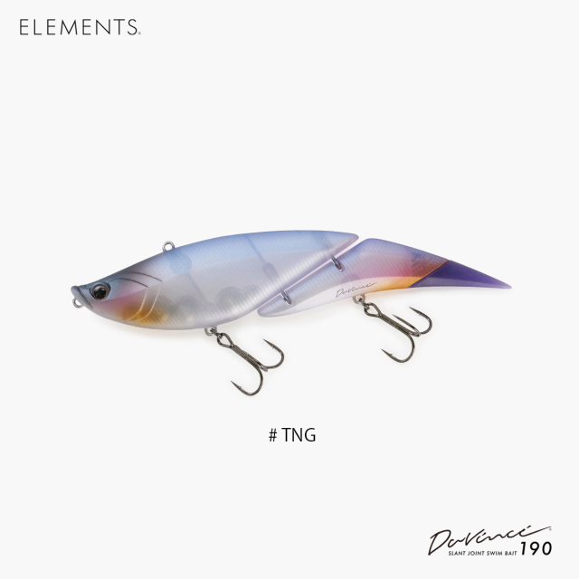 ELEMENTS ルアー|Davinci 190|機能と美を追求した唯一無二のスイムベイト（ダヴィンチ）|POND original通販