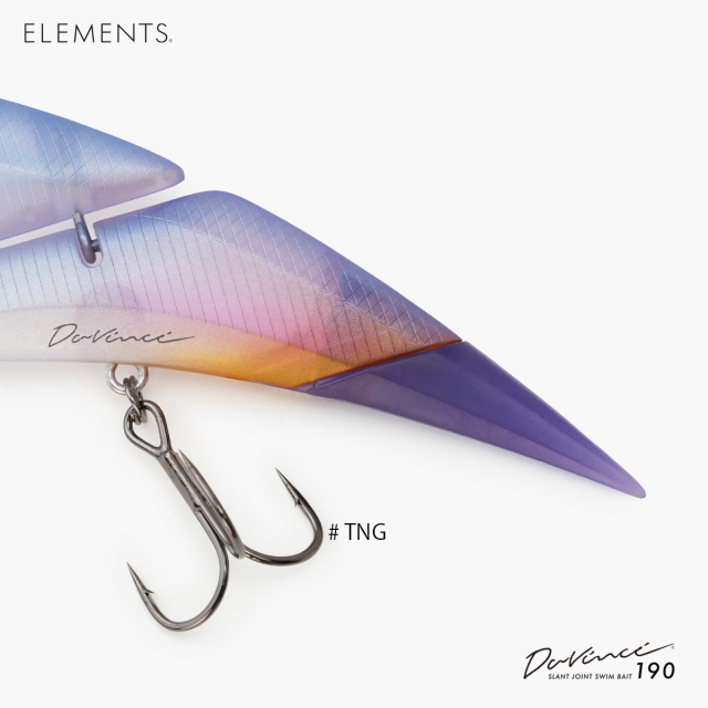 ELEMENTS ルアー|Davinci 190|機能と美を追求した唯一無二のスイムベイト（ダヴィンチ）|POND original通販