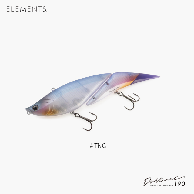 ELEMENTS ルアー|Davinci 190|機能と美を追求した唯一無二のスイムベイト（ダヴィンチ）|POND original通販