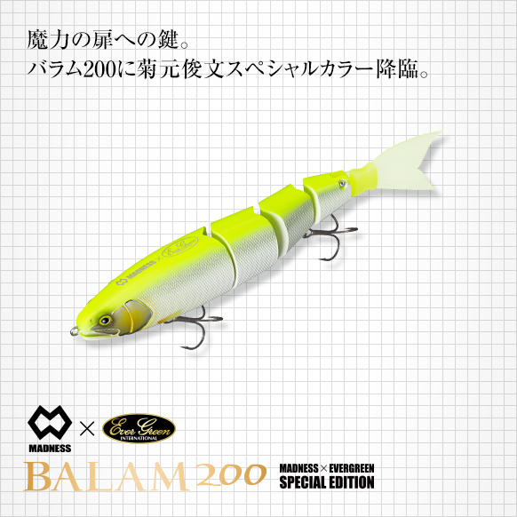 バラム 200 エバーグリーン スペシャルエディション  マドネス×エバーグリーン