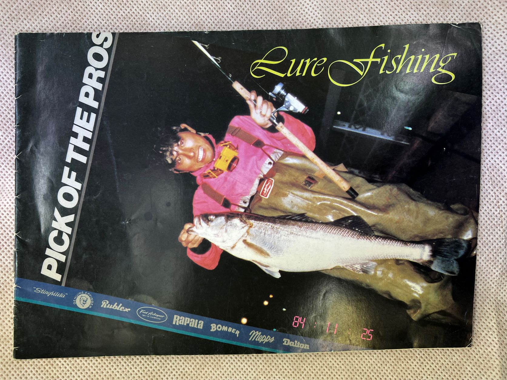 ＵＳＥＤ　PICK OF THE PROS ルアーフィッシング　釣具カタログ　釣り本　株式会社ツネミ　中古本　中古カタログログ