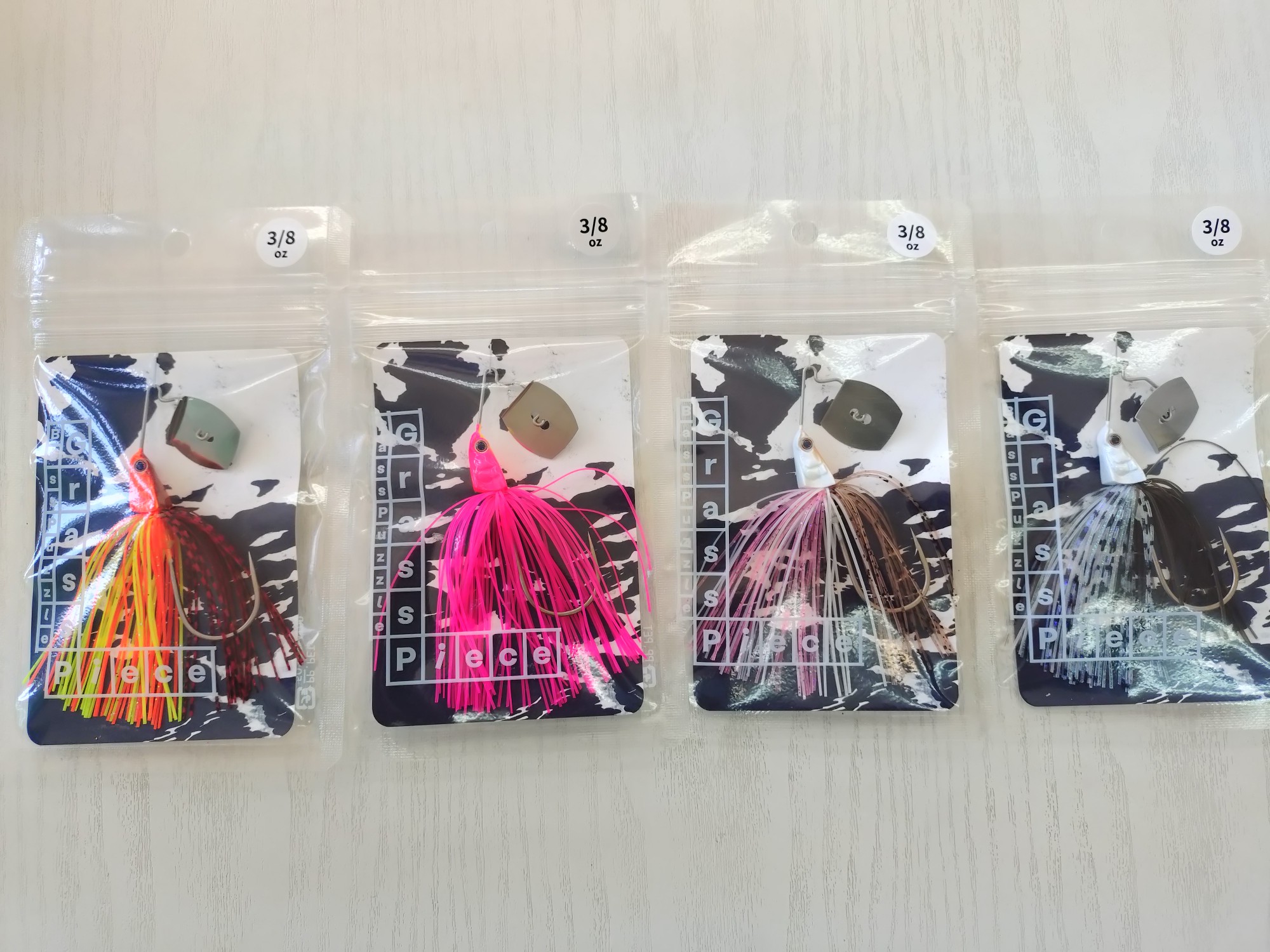 1091カラー グラスピース 3/8oz 　バスパズル