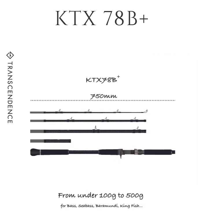 KTX 78B / 83B　トランスセンデンス TRANSCENDENCE