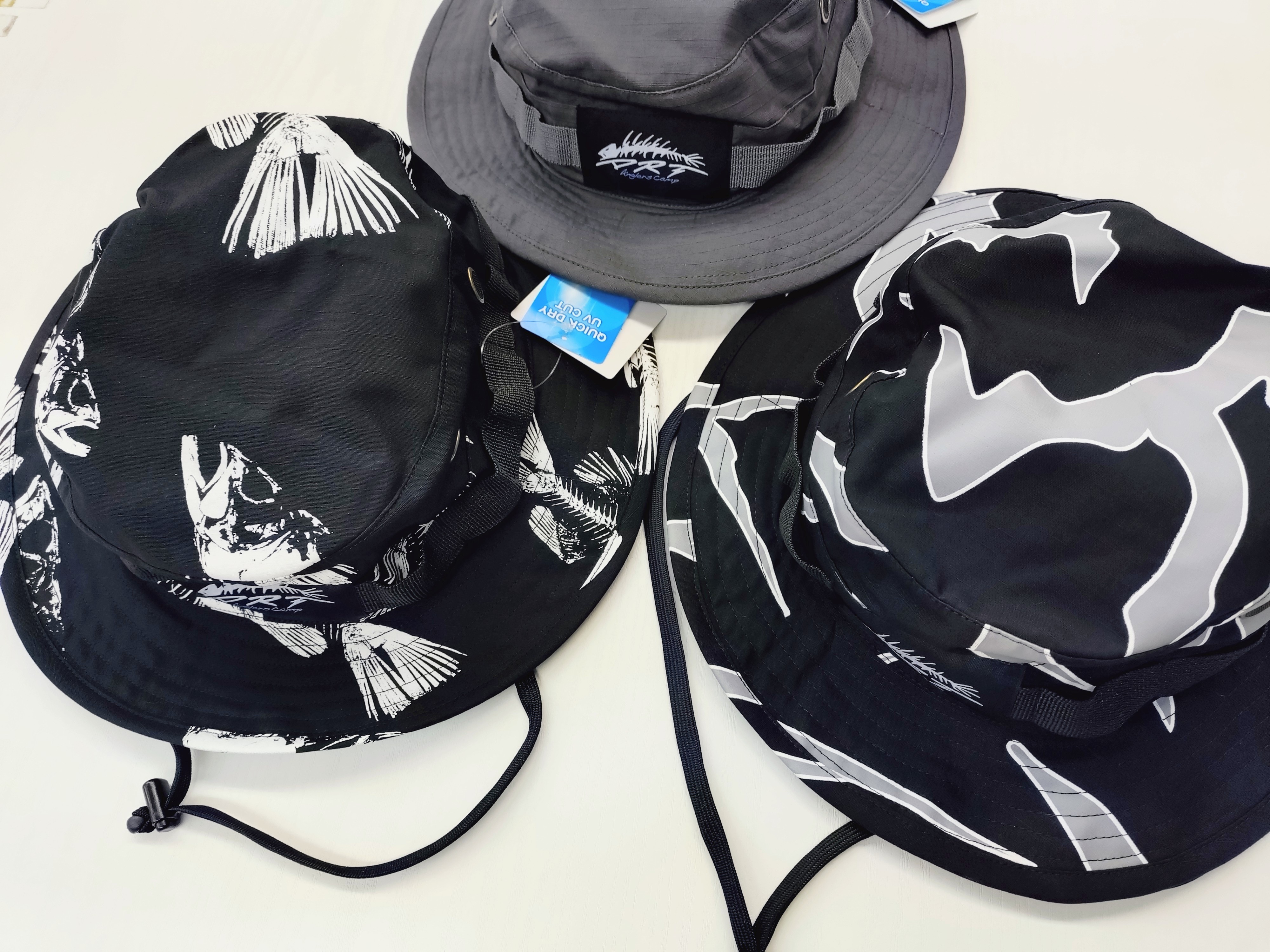 ☆ DRT アングラーズキャンプ ACブーニー Gen2 ブラック ハット ☆ DRT AC.BOONIE HAT GEN2 ブーニーハット WL DRT AC. BOONIE HAT GEN2