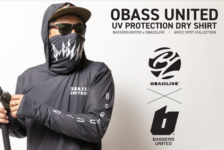 【オーバスライブ×バサーズユナイテッド】  UVプロテクションドライシャート