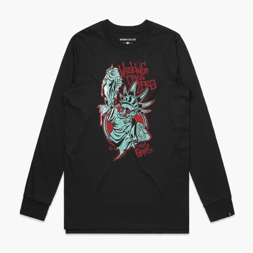 WORKING CLASS ZERO(ワーキングクラスゼロ) Liberty Bass(リバティーバス) S/S Tee・L/S Tee (アーティストシリーズ R.KANE)