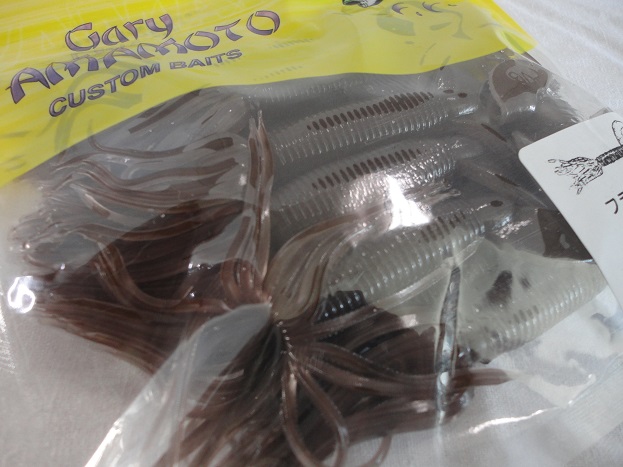 ゲーリーヤマモト　フラグラブ ５ W/ダブル  特注カラー ＃１２８ スモークブラウン