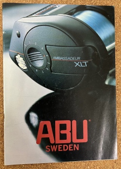 ABU SWEDEN アブ　株式会社エビスフィッシング　釣具カタログ　釣り本　中古本　カタログ  中古カタログ　USED
