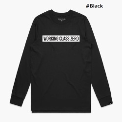 【WORKING CLASS ZERO/ワーキングクラスゼロ】STANDARD LOGO LONG SLEEVE/スタンダードロゴロングスリーブ