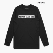 【WORKING CLASS ZERO/ワーキングクラスゼロ】STANDARD LOGO LONG SLEEVE/スタンダードロゴロングスリーブ
