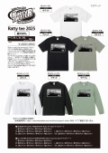 ご予約専用！2025年10月頃の入荷予定！ラッティーツイスター 25th アニバーサリー  ラッティーTee ラッティー ロングTee   Rattytwister