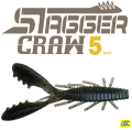 スタッガークロー 5インチ  STAGGER CRAW 5inch ハイドアップ HIDEUP