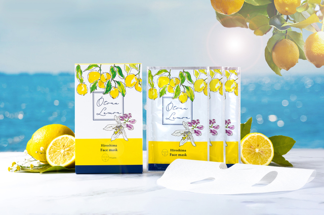 popo.s ポポス 広島県産レモン果汁配合 おとなレモンフェイスマスク