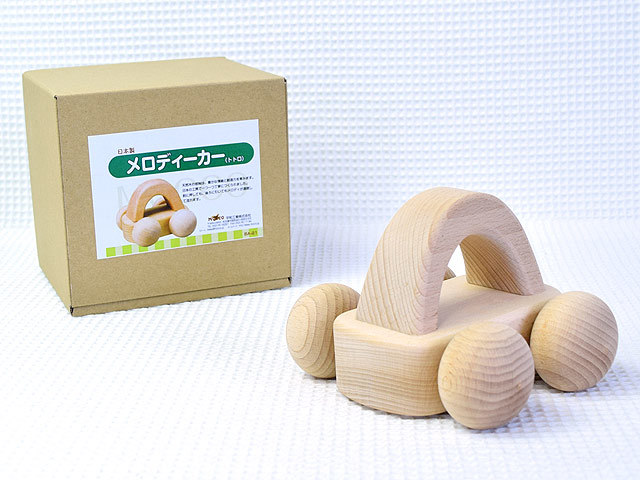 森のメロディーカー(トトロ) ｜MOCCO 日本製｜木のおもちゃ ポプリの森
