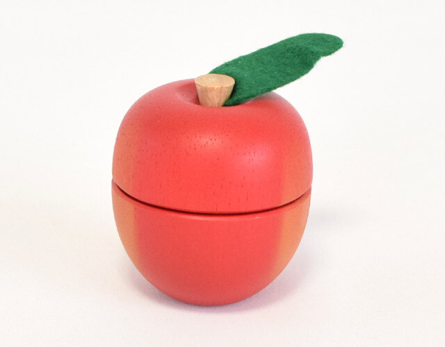 りんご ままごと食材 エドインター｜木のおもちゃ ポプリの森
