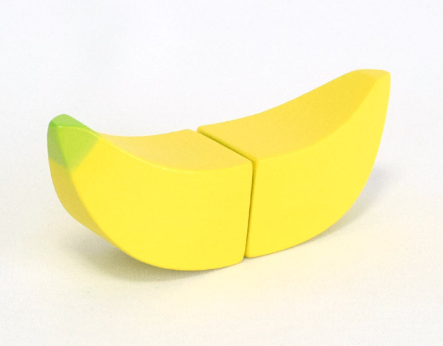 バナナ ままごと食材 エドインター｜木のおもちゃ ポプリの森