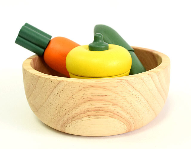 ひるまま サラダボウル ままごと食器 エドインター｜木のおもちゃ ポプリの森