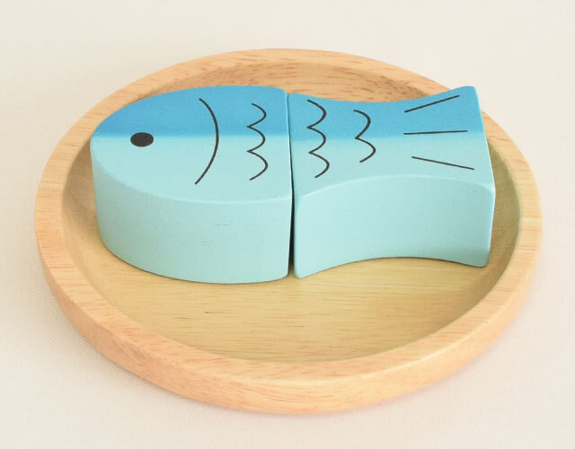 さかな ままごと食材 エドインター｜木のおもちゃ ポプリの森