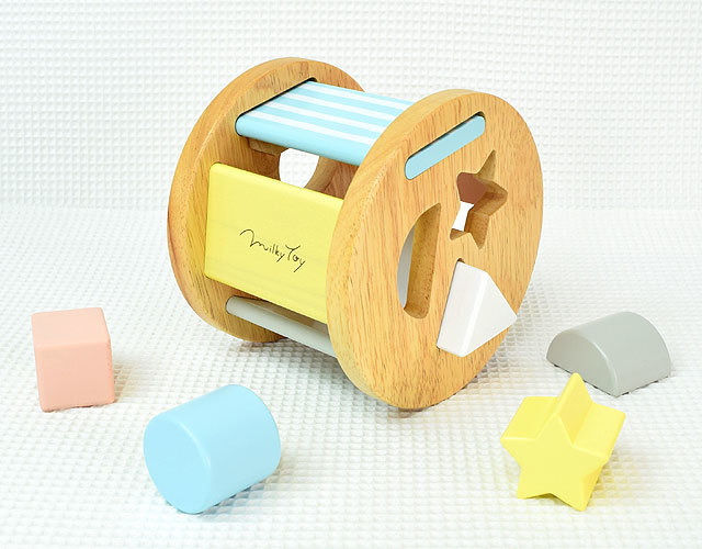 シュガーボックス エドインター MilkyToy｜木のおもちゃ ポプリの森