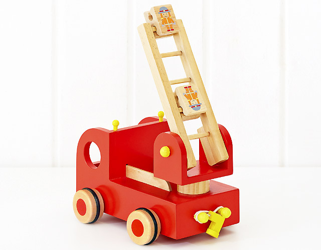 エドインター カタカタ 森の消防隊 働く車 はたらくくるま｜木の