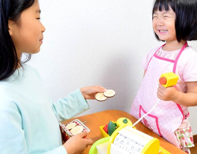 木のおもちゃ 造幣局 硬貨