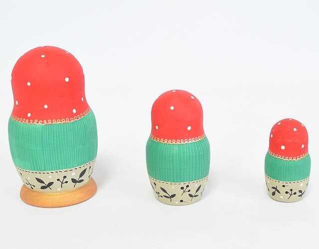 ★未使用品★　マトリョーシカ　オリガザバイキナ　オレンジカラー ザダロージュナヤ作 セルギエフ・パサード産 BIG