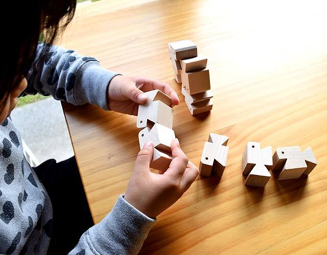 さかなブロック MOCCO｜日本製積み木｜木のおもちゃ ポプリの森