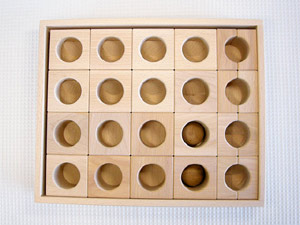 トンネルキューブ｜Mtoysアトリエ（松島洋一）｜木のおもちゃ